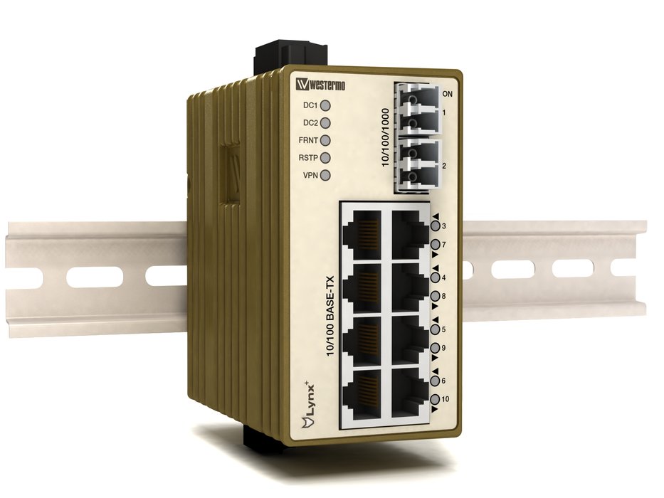 Lynx+, kompaktní switch a router pro průmyslový Ethernet